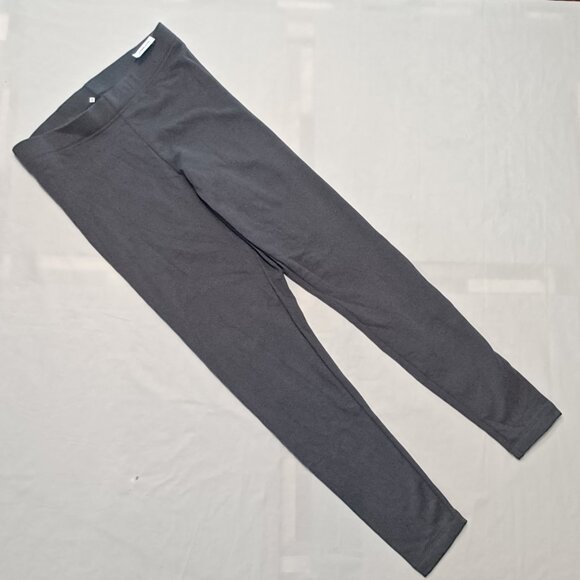 NEW Old Navy Panther Gray High Waisted Fleece Lined Fashion Layering Legging - Picture 3 of 13